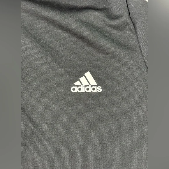 adidas Black Jacket with White Sleeve Stripes - Picture 11 of 11